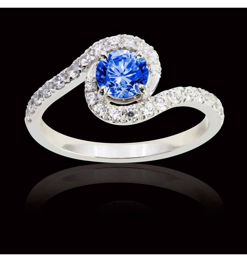 Lilou Blue Sapphire Ring